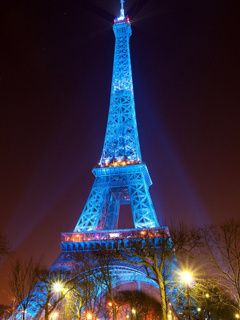 Luzes Noturnas da Torre Eiffel