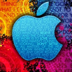 Logo da Apple Citação Inspiradora