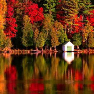 Reflexo de Outono no Lago