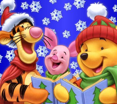 Natal com Winnie the Pooh