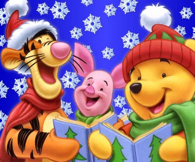 Natal com Winnie the Pooh
