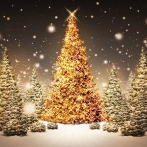 Árvore de Natal Brilhante
