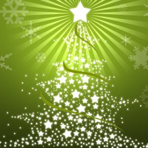 Árvore de Natal com Estrelas