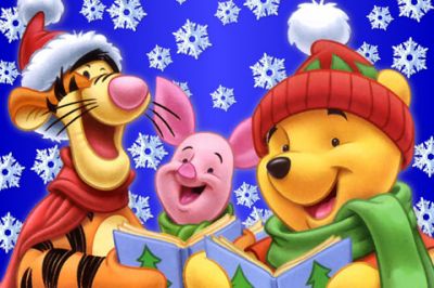 Natal com Winnie the Pooh