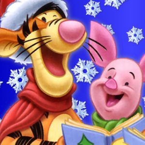 Tigrão e Porquinho Alegria de Natal