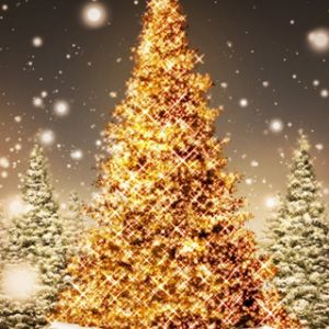 Árvore de Natal Brilhante