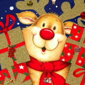 Rena de Natal Fofa