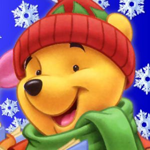 Winnie the Pooh Natal Feliz