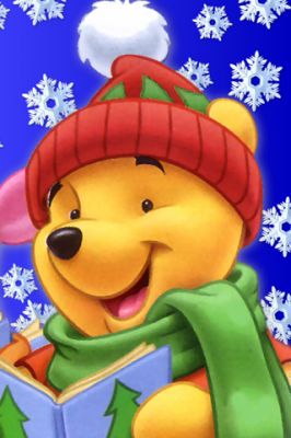 Winnie the Pooh Natal Feliz