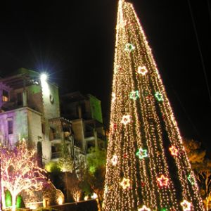 Árvore de Natal Iluminada