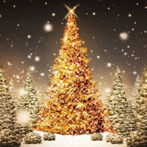 Árvore de Natal Brilhante