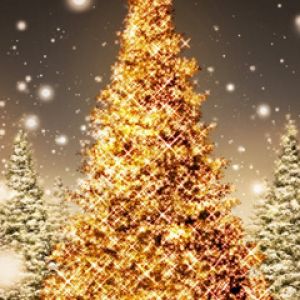 Árvore de Natal Brilhante
