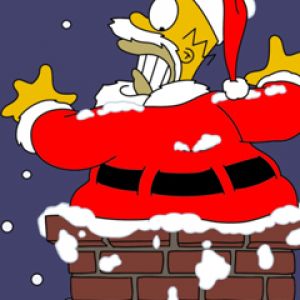Alegria de Natal do Homer Simpson