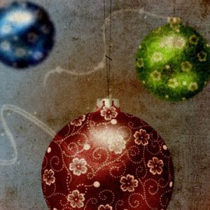 Enfeites de Natal Coloridos