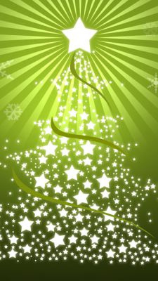 Decoração de Árvore de Natal com Estrela