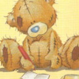 Ilustração de Urso de Pelúcia Adorável
