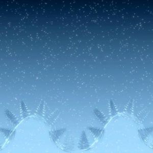 Fundo Abstrato de Neve de Inverno
