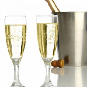 Celebração com Champanhe