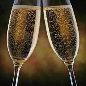 Brinde com Champagne