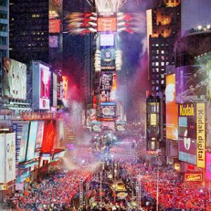 Celebração de Ano Novo em Times Square