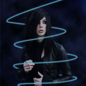 Rapaz Misterioso com Luzes Vortex