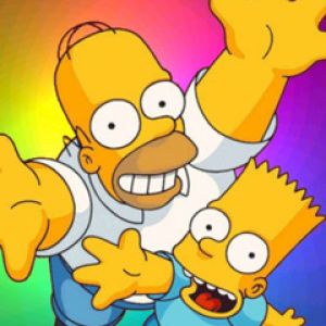 Homer e Bart Simpson