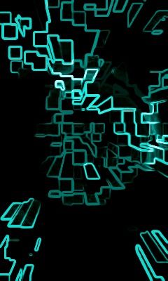 Linhas Abstratas de Neon