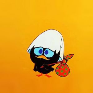 Personagem de Desenho Animado Fofo