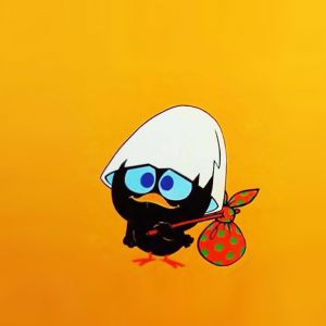 Personagem de Pássaro Fofo
