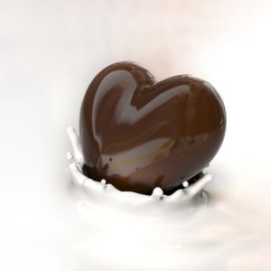 Coração de Chocolate