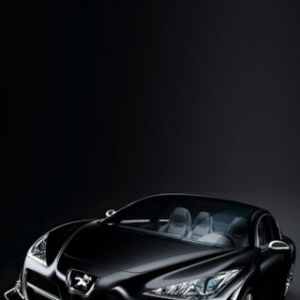 Carro Esportivo Preto Elegante