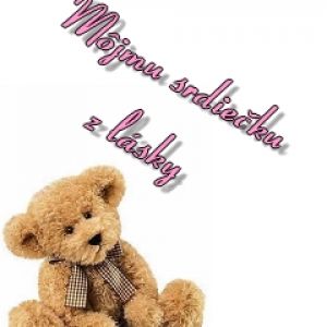 Ursinho Fofo com Mensagem de Amor