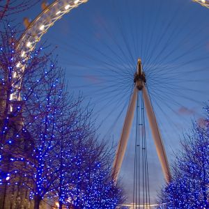London Eye à Noite