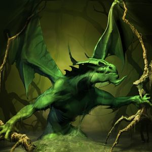 Poderoso Dragão Verde