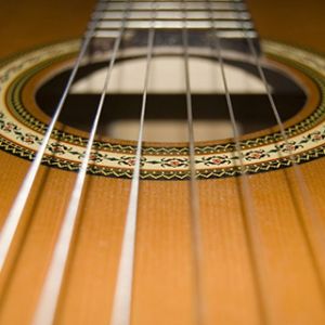 Detalhe de Corda de Violão