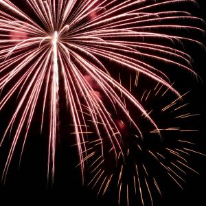 Fogos de Artifício Coloridos