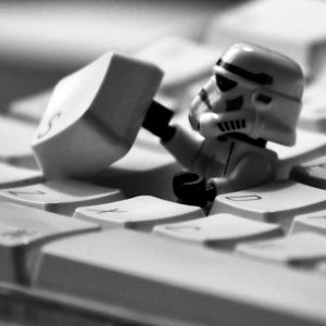 Aventura do Stormtrooper no Teclado