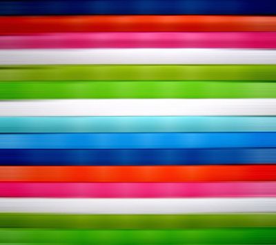Fundo Abstrato de Listras Coloridas
