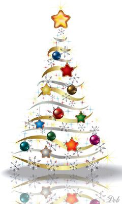 Árvore de Natal Colorida