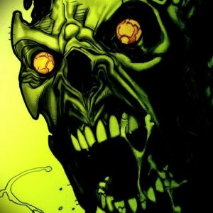 Ilustração de Zumbi Verde