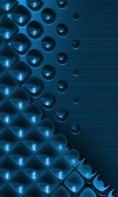 Padrão Abstrato Azul com Gotas