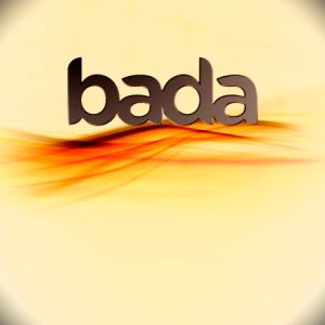 Design Abstrato do Logo Bada