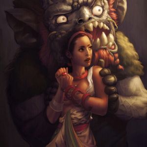 Criatura Fantástica e Heroína