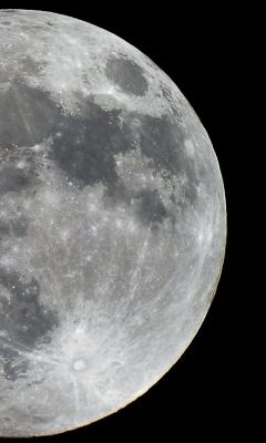 Lua Cheia em Close