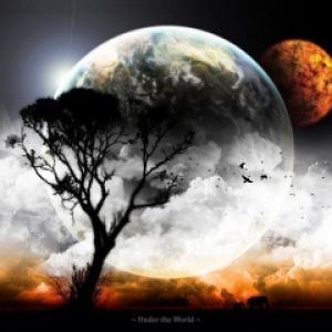 Paisagem Cósmica com Planetas