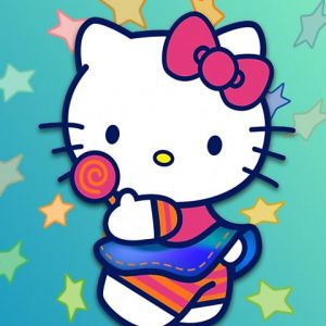 Hello Kitty com Pirulito