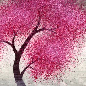 Árvore em Flor Rosa