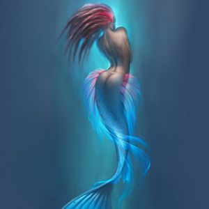 Ilustração de Sereia Fantástica