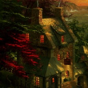 Cottage Encantador ao Anoitecer
