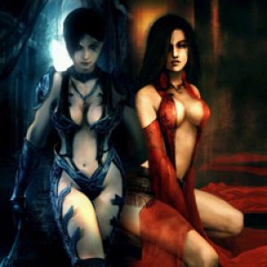 Personagens Fantásticos em Ambiente Escuro